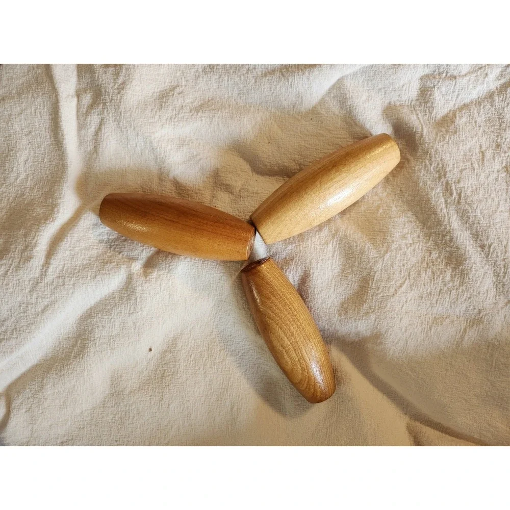 Set‎ of 3 Vintage 1970's Aurora Skittle Bowl Original Replacement Bowling Pins